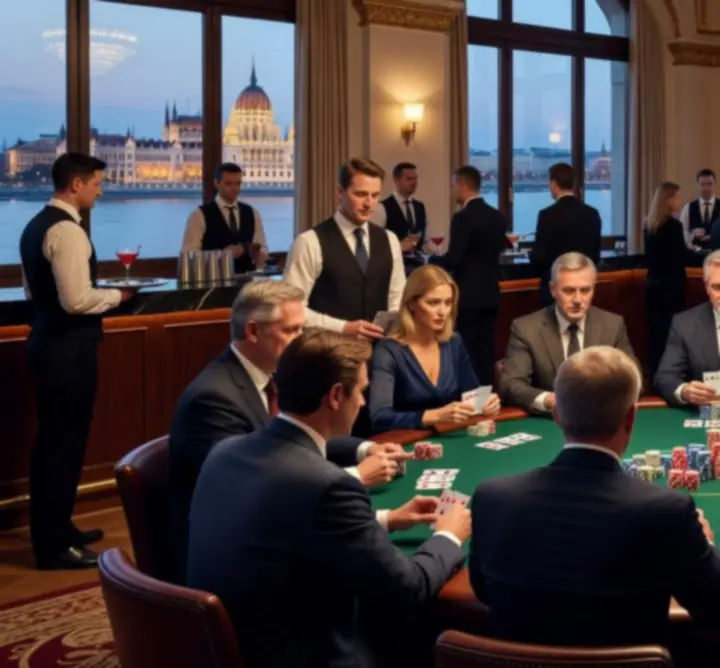 Élő pókerbajnokság zajlik a A QUOI TU JOUES Poker Lounge-termében.